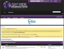 Tablet Screenshot of forums.gaywidewebmasters.com